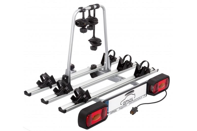 Amos Platforma rowerowa na hak GIRO - 3 (7 pin)