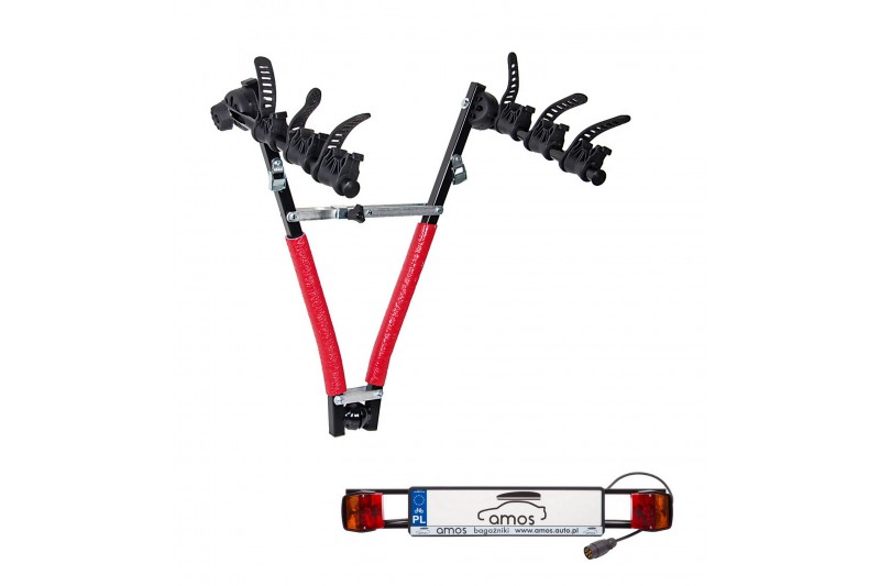 Amos Bagażnik Nożycowy na hak z listwą świetlną MD2 (7 pin) (7606) - obrazek 8