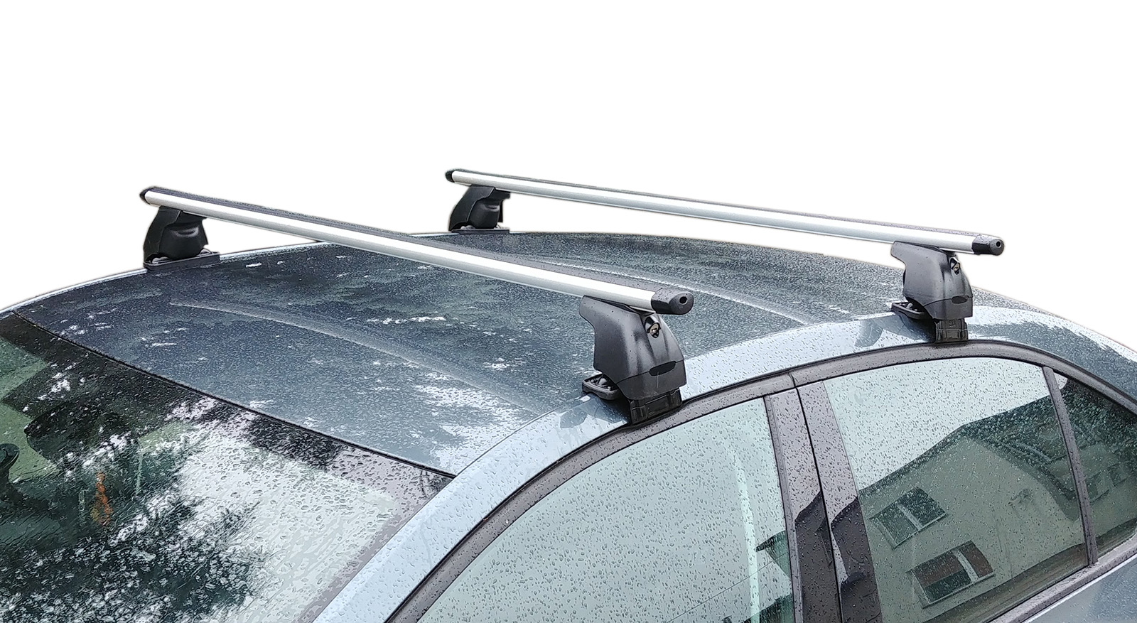 Bagażnik dachowy Ford Mondeo mk IV kombi bez relingów (MONT BLANC AMC 5122 + A49)