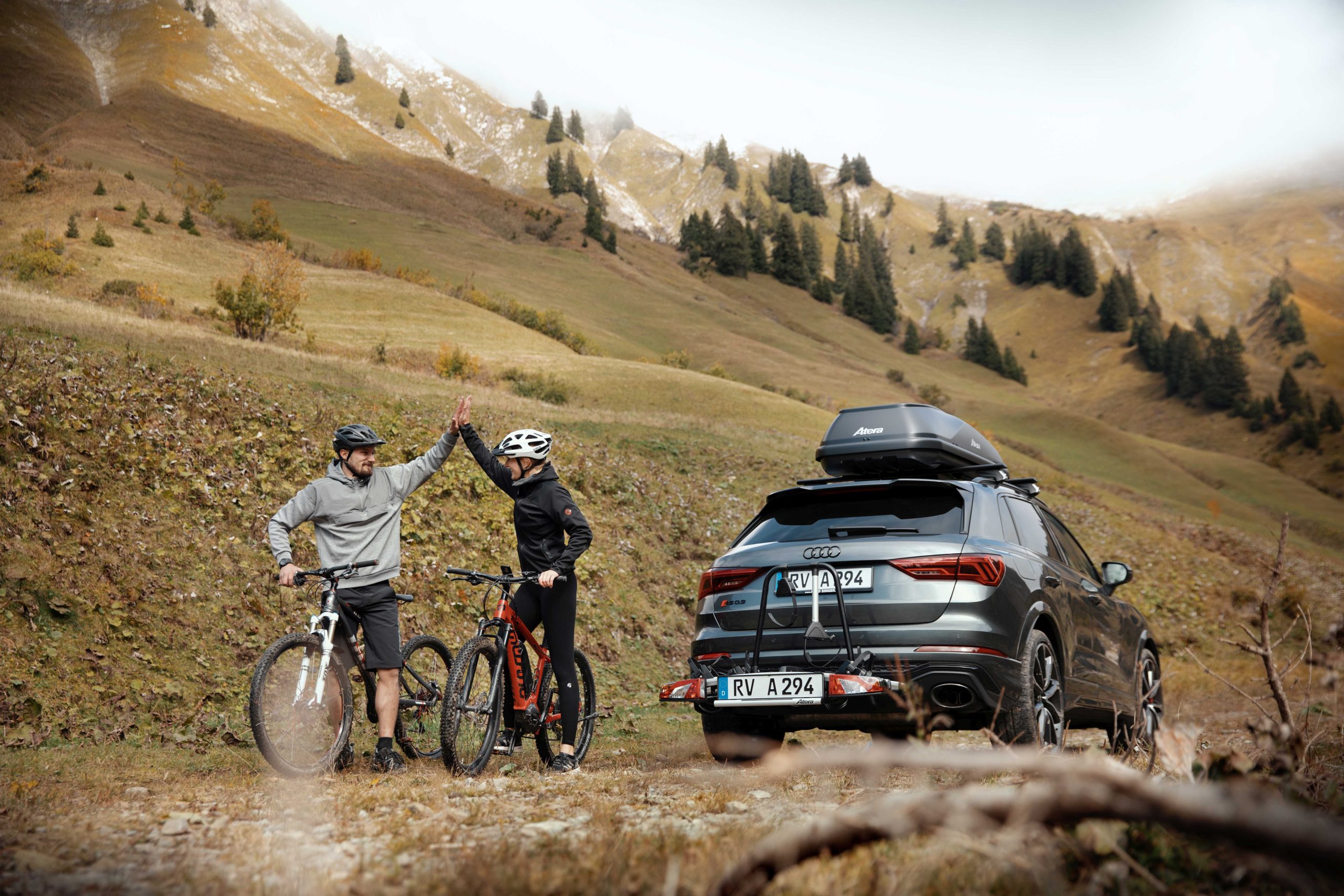 Atera Strada Trail 2 uchwyt na hak platforma rowerowa na 2 rowery - obrazek 7