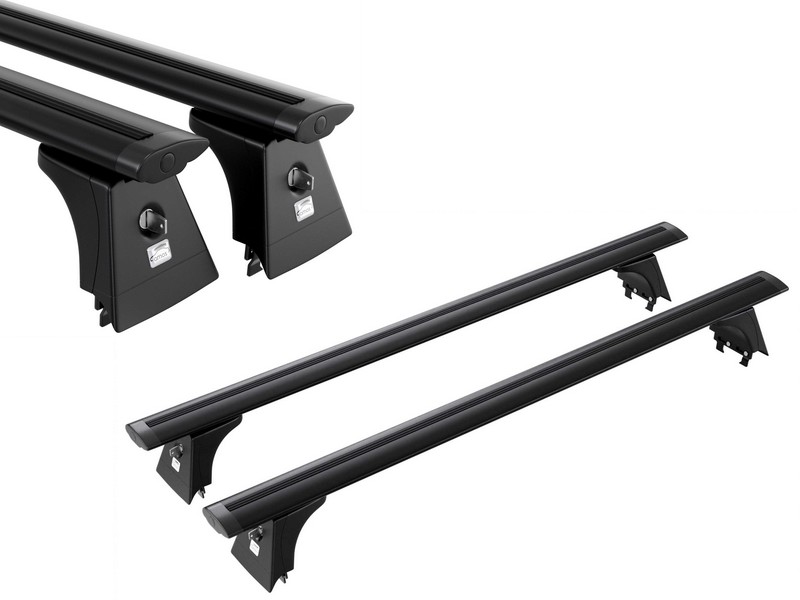 AMOS Bagażnik dachowy Toyota RAV4 mk V (Beta Kit 111 + 1,2 Dynamic Black)