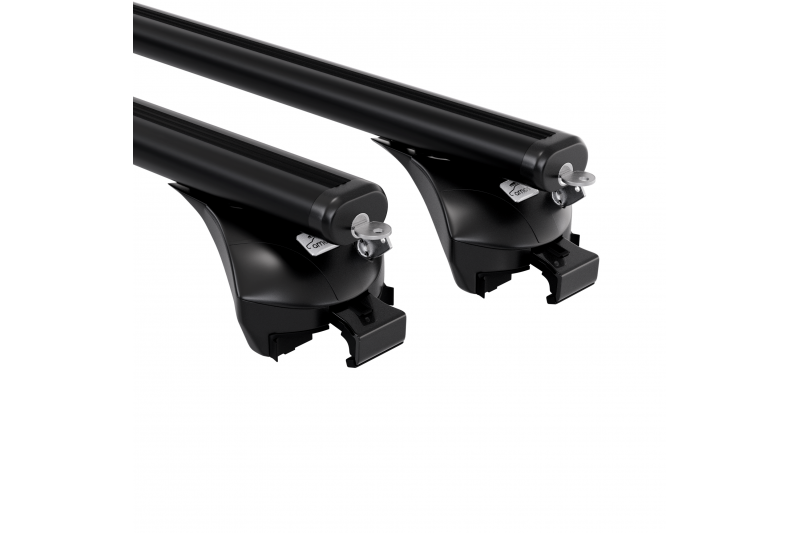 Bagażnik dachowy Ford Mondeo V kombi (AMOS Boss Aero Black 1,07) - obrazek 2