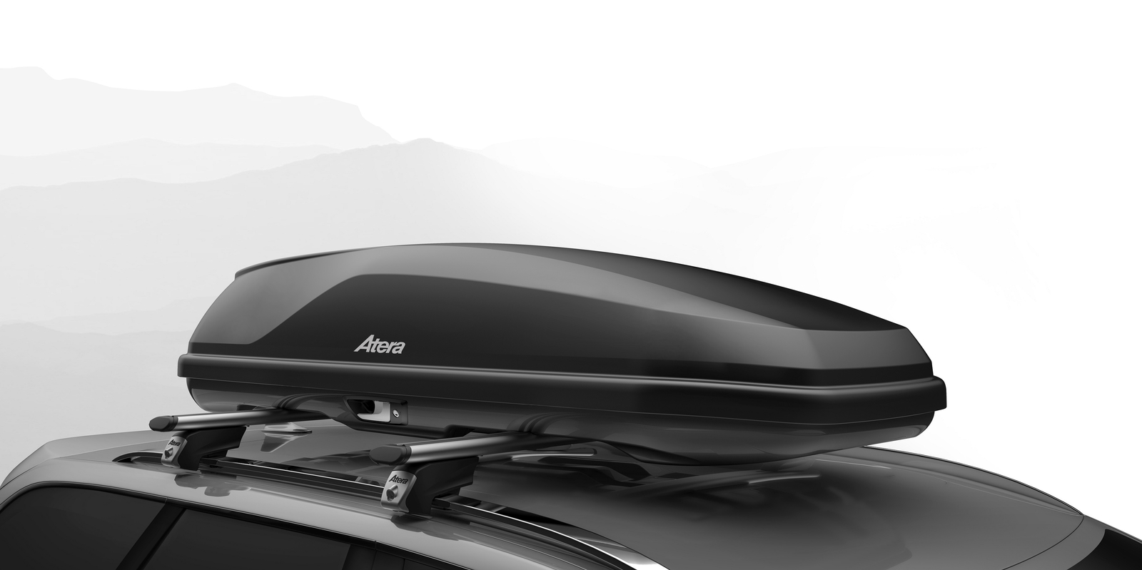 Box dachowy Atera Casar XL czarny metalik - obrazek 2