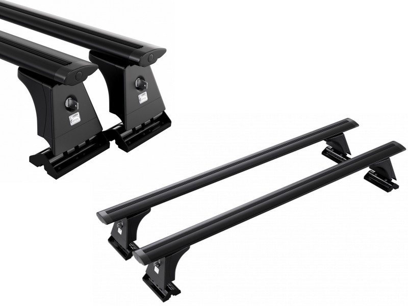 Bagażnik dachowy Mitsubishi ASX I (AMOS Beta Kit 103 + 1.2 Dynamic Black)