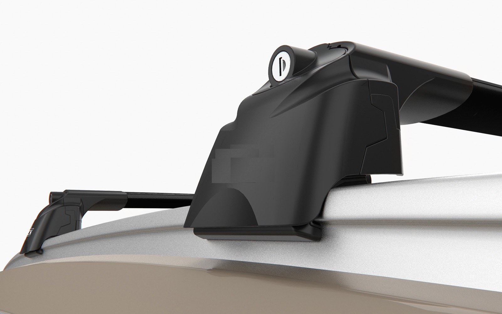 Bagażnik dachowy Opel Crossland (Turtle AIR2 + belki 86/90 cm Black) - obrazek 4