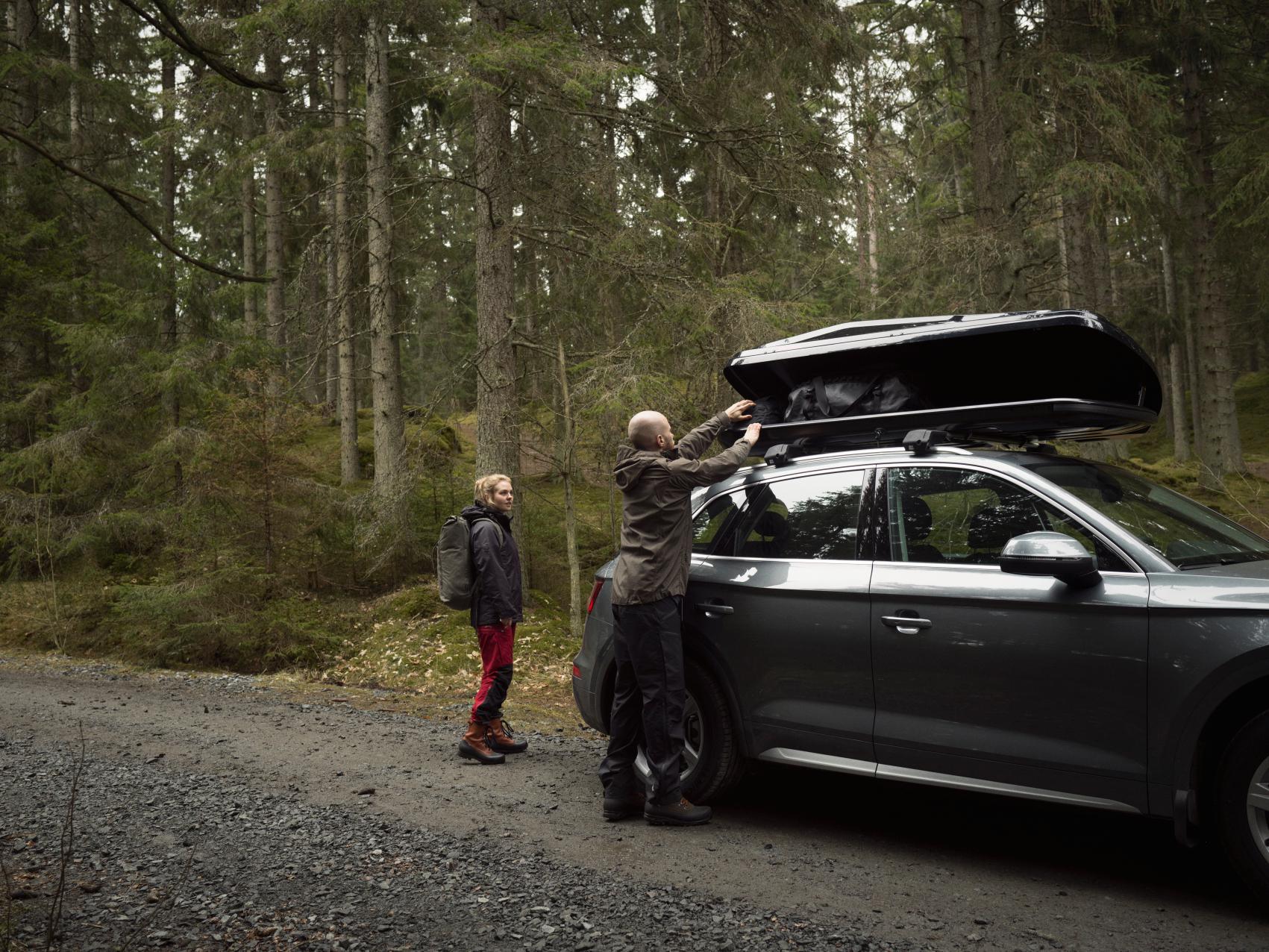 Box dachowy MONT BLANC Altitude 450 Czarny metalik - obrazek 6