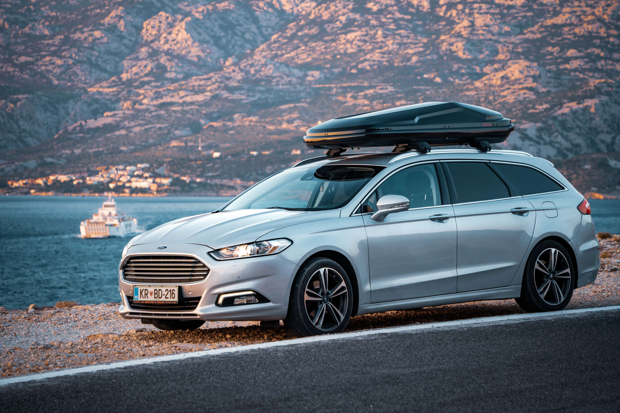 Box dachowy MONT BLANC Altitude 450 Czarny metalik - obrazek 9