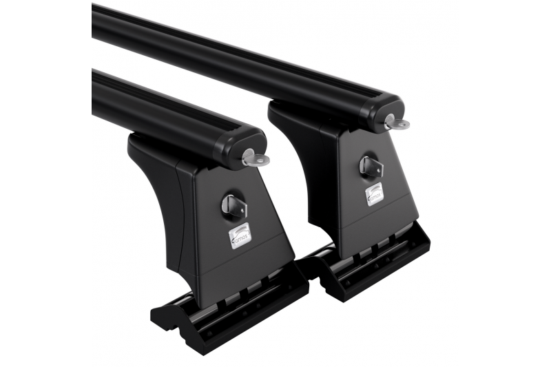 Bagażnik dachowy BMW 3 seria (E46) Coupe (AMOS Beta Kit 103 + 1,2 Aero Black) - obrazek 4