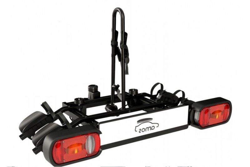 Amos Platforma rowerowa na hak TYTAN 2 PLUS (13 pin) BLACK