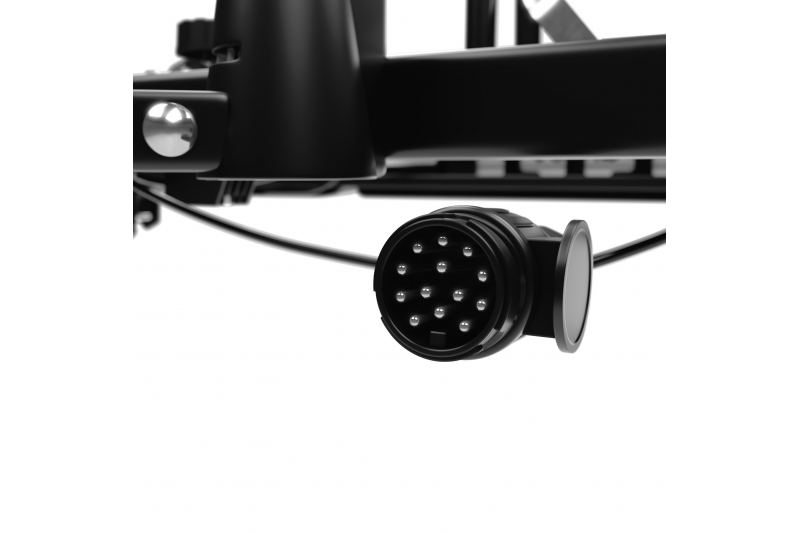 Amos Platforma rowerowa na hak TYTAN 2 PLUS (13 pin) BLACK - obrazek 9