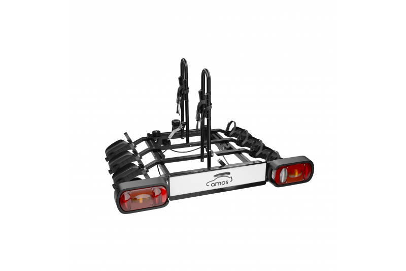 Amos Platforma rowerowa na hak TYTAN 4 PLUS (13 pin) BLACK - obrazek 2