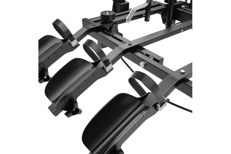 Amos Platforma rowerowa na hak TYTAN 4 PLUS (13 pin) BLACK - obrazek 3