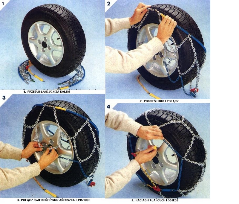 Inter Pack Łańcuchy śniegowe 225/60 R15 (KNS 100 9mm) - obrazek 4