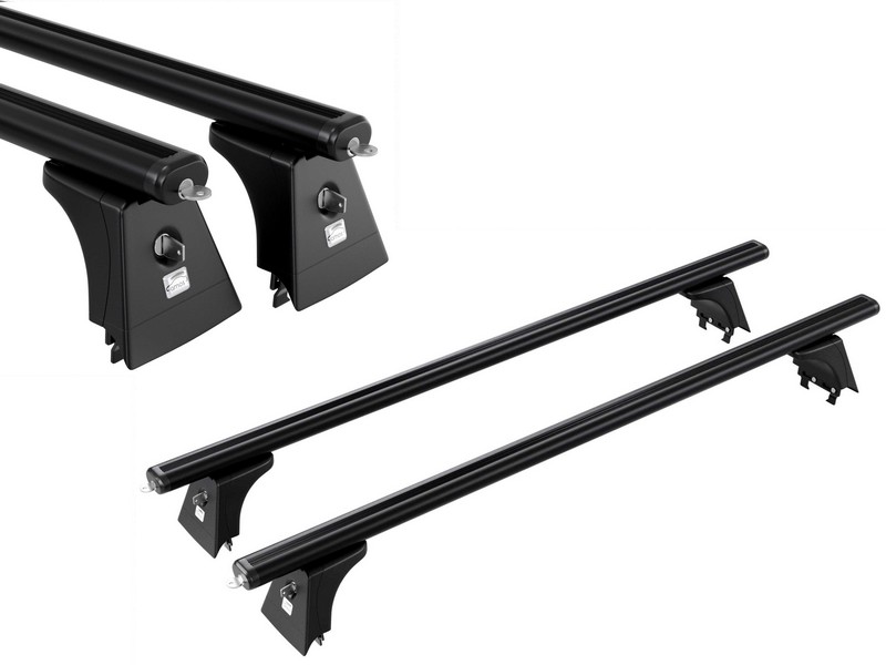 Bagażnik dachowy Renault Megane II (Amos Beta Kit 101 + 1.2 Aero Black)