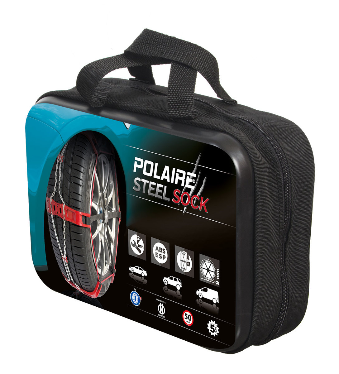 Łańcuchy śniegowe 235/50 R19 (Polaire Steel Sock 136) - obrazek 2