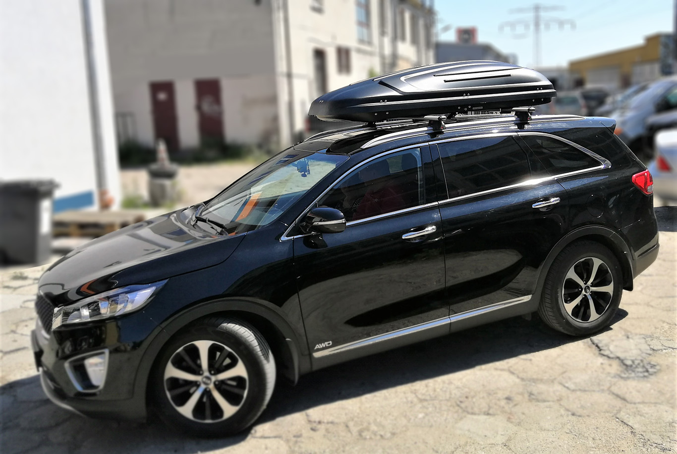 Box dachowy SPORTAC SCOUT 500 czarny - obrazek 6