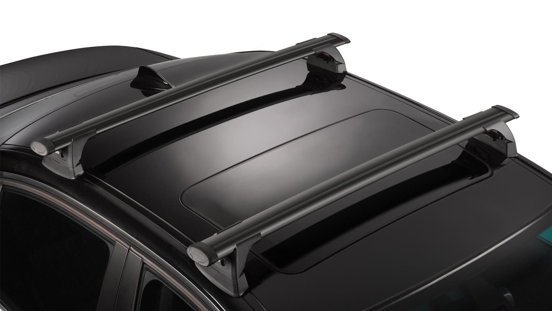 Bagażnik dachowy Cupra Formentor (Yakima ThruBar czarny S16YB+K328W) - obrazek 2
