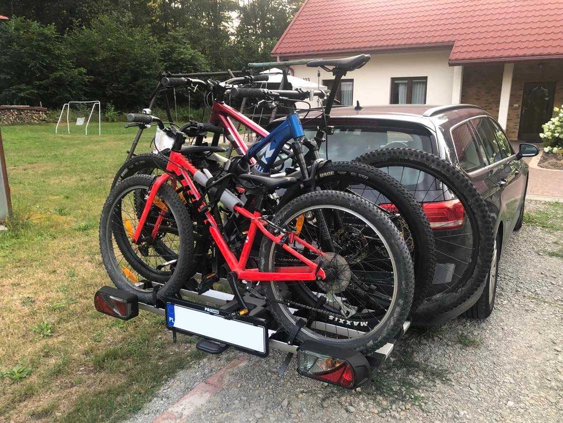 Bagażnik rowerowy platforma rowerowa na hak 3 rowery PROUSER Diamant FG3 | składany - obrazek 5