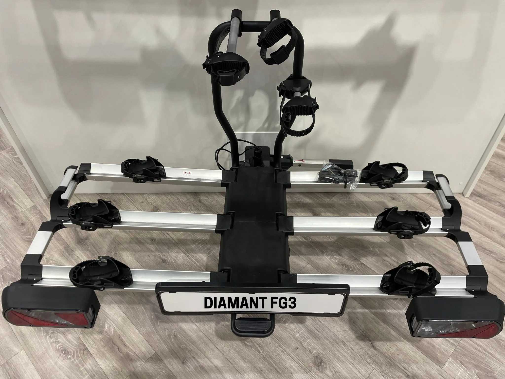 Bagażnik rowerowy platforma rowerowa na hak 3 rowery PROUSER Diamant FG3 | składany - obrazek 6