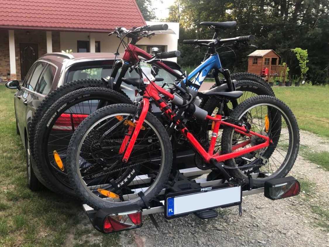 Bagażnik rowerowy platforma rowerowa na hak 3 rowery PROUSER Diamant FG3 | składany - obrazek 7