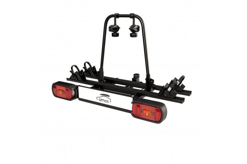 Amos Platforma rowerowa na hak GIRO - 2 (7 pin) BLACK