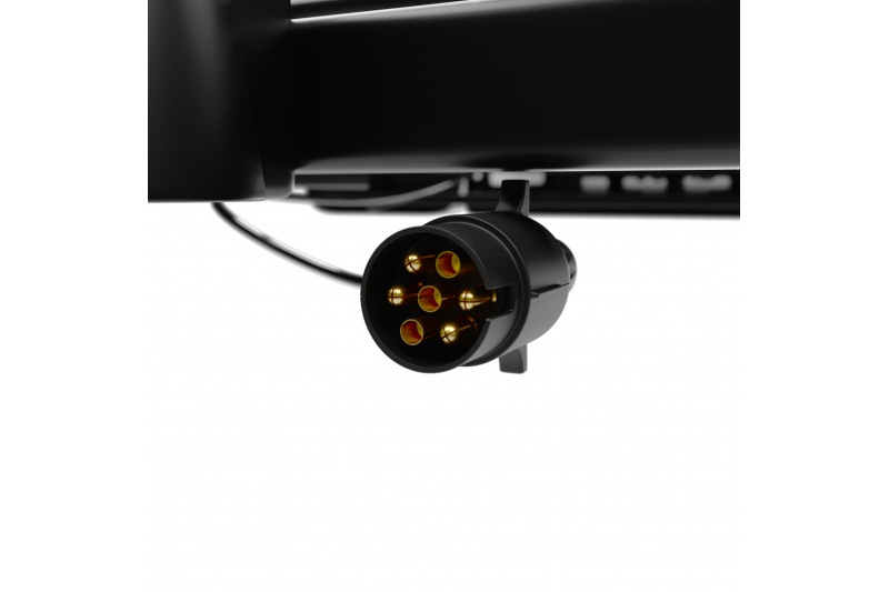 Amos Platforma rowerowa na hak GIRO - 2 (7 pin) BLACK - obrazek 3