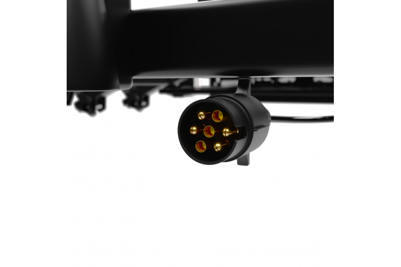 Platforma rowerowa na hak Amos TYTAN 4 PLUS (7 pin) BLACK - obrazek 7