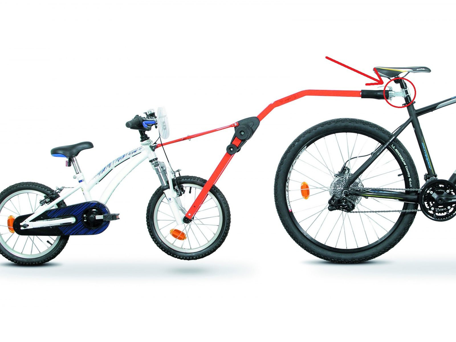 Trail Angel mocowanie do drugiego roweru do holu rowerowego (Adapter 961) - obrazek 3