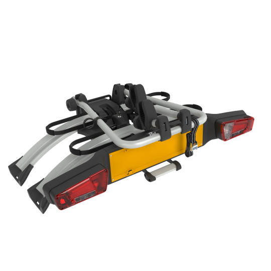 Platforma rowerowa na hak do przewozu 2 rowerów elektrycznych Peruzzo Atlantis 2 e-bike - obrazek 2