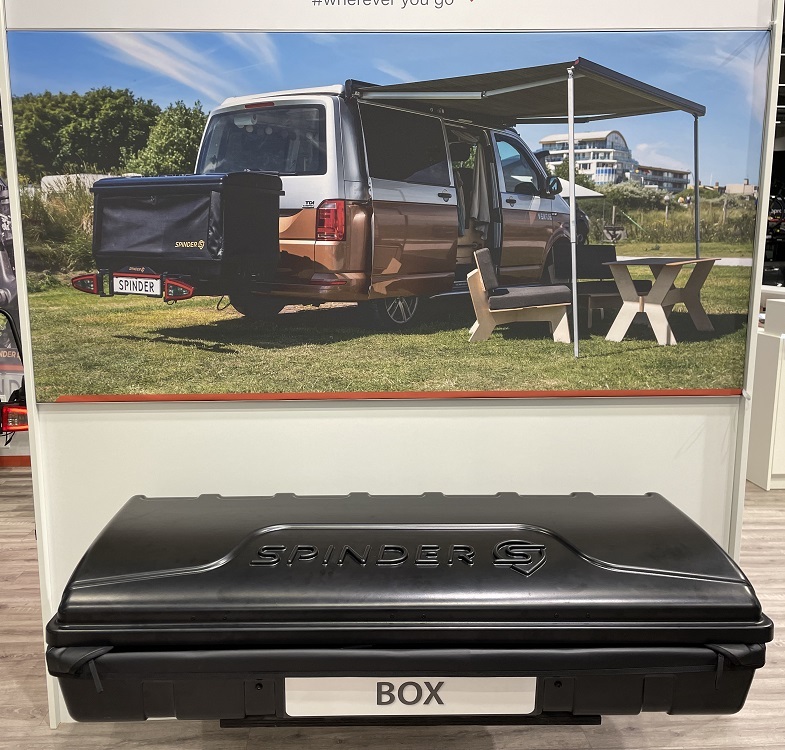 Box na tył samochodu Spinder BX1 na platformę (550L) - obrazek 3