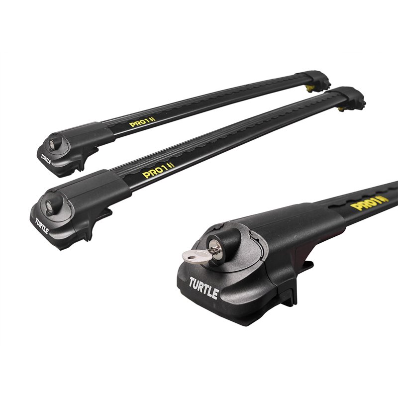 Bagażnik dachowy Chevrolet Captiva (Turtle AIR-1 + belki 86/86 cm Black) - obrazek 8