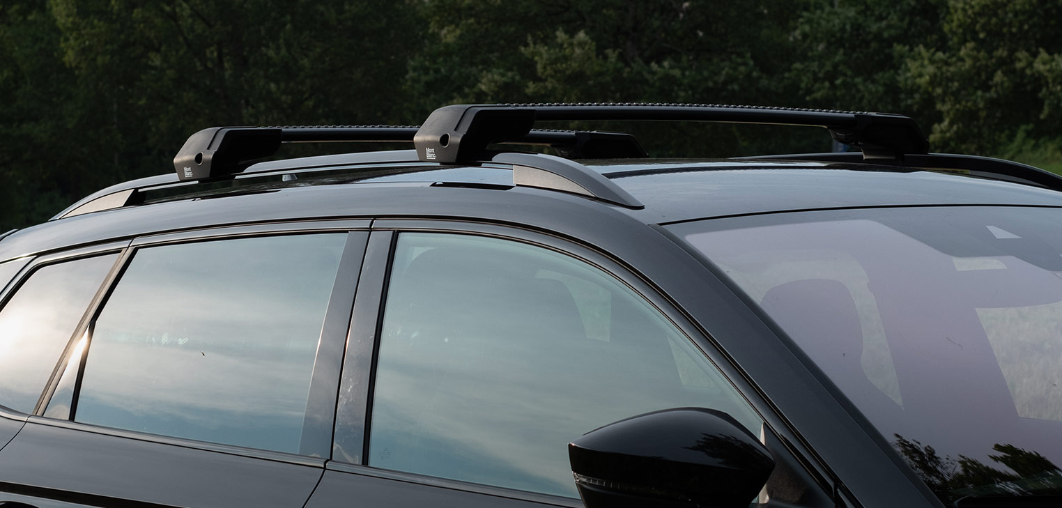 Bagażnik dachowy Suzuki S-Cross (Mont Blanc Xplore Black 7505 + 6613 black) - obrazek 8