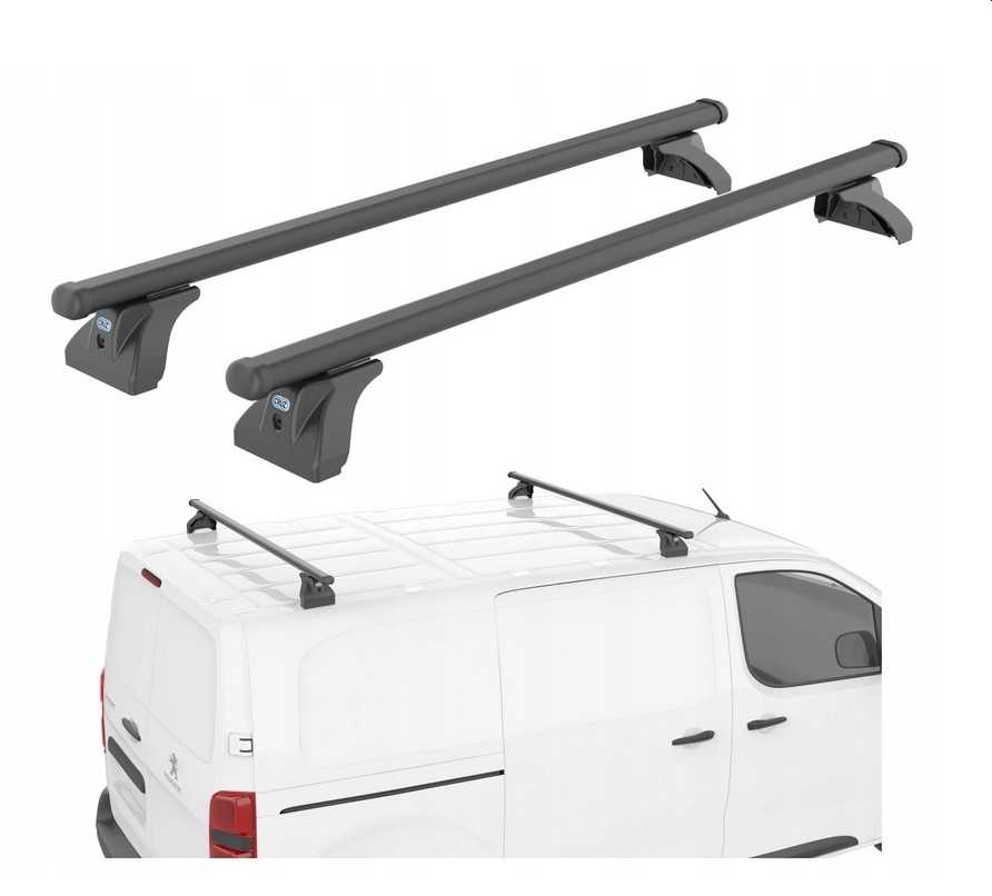 Bagażnik dachowy Volkswagen Transporter T7 (CRUZ 934-304 + SF2-145)