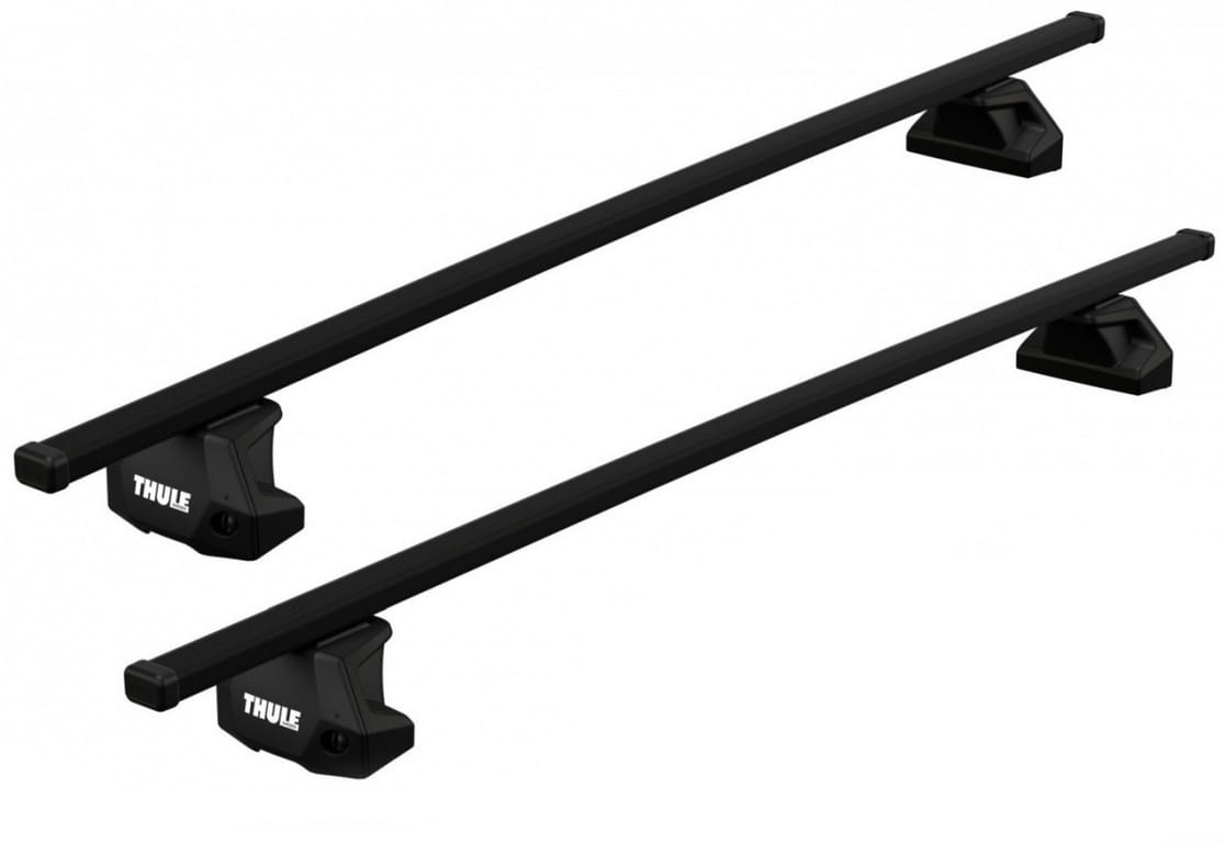 Bagażnik dachowy Mercedes S klasa (W223) (Thule SquareBar 127)