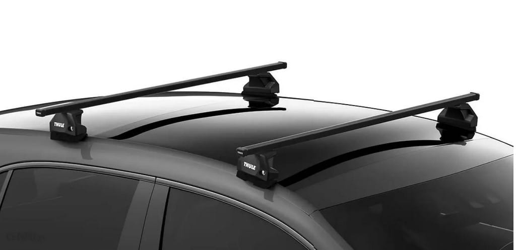 Bagażnik dachowy Mercedes S klasa (W223) (Thule SquareBar 127) - obrazek 2