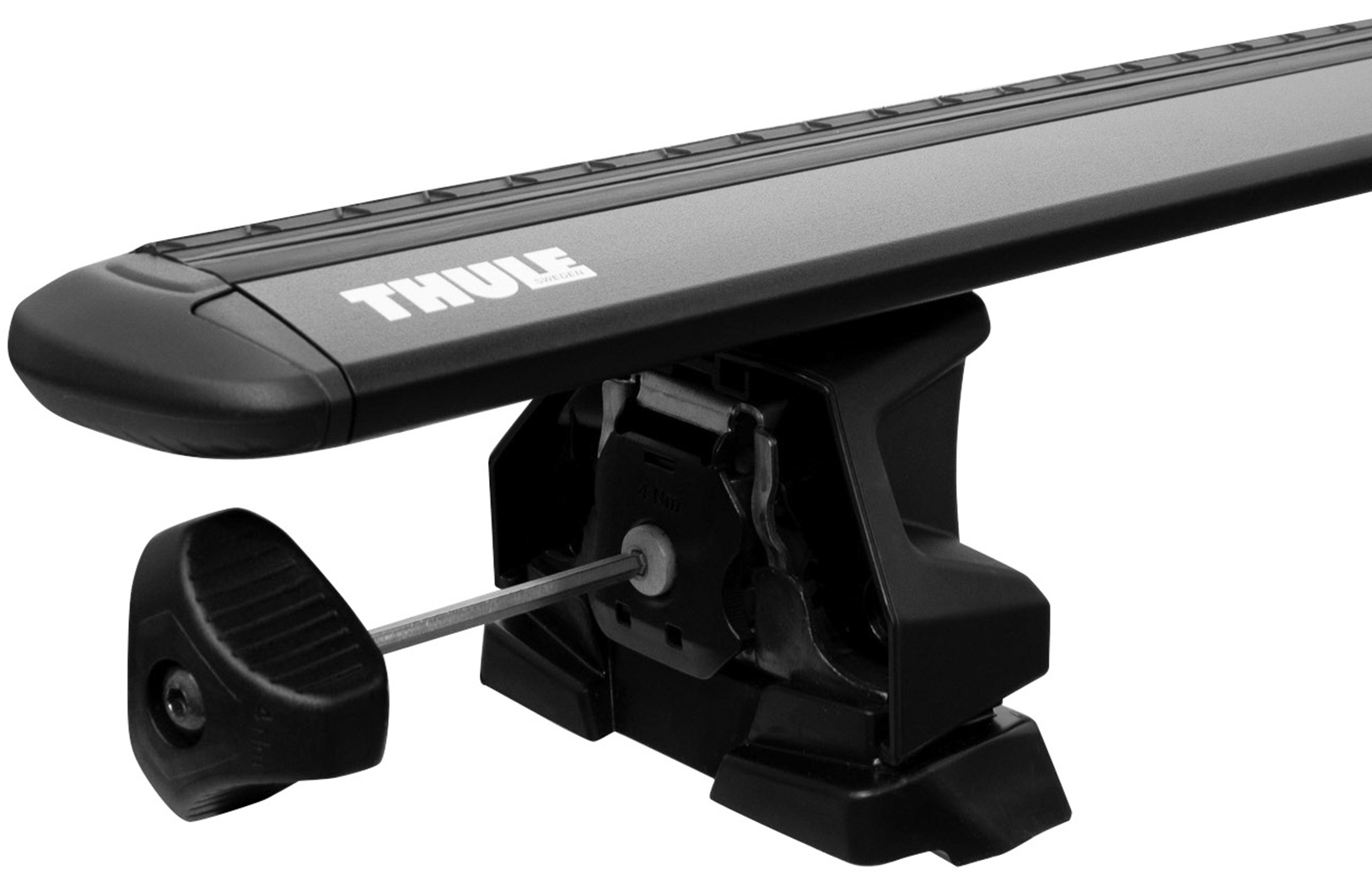 Bagażnik dachowy Audi A3 IV 4d (Thule WingBar Evo Black 127) - obrazek 6