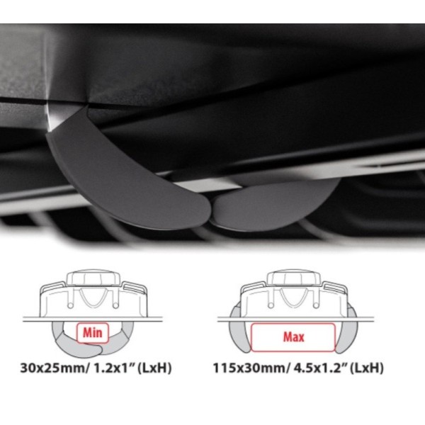 Box dachowy Menabo Satellite 550 - Crab - obrazek 5