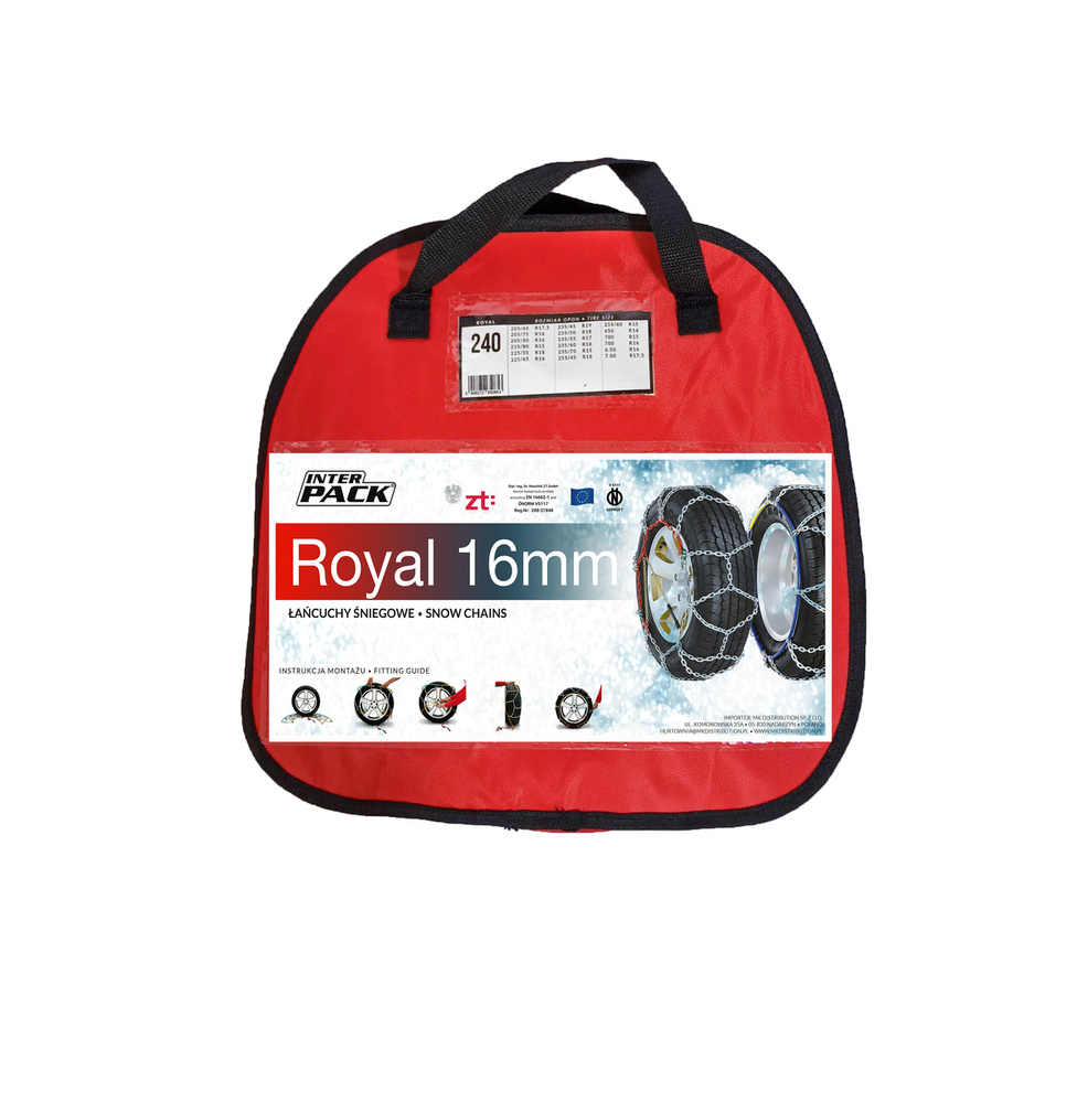 Łańcuchy śniegowe 215/65 R16 (Inter Pack 4WD Royal 230) - obrazek 2